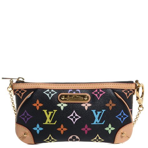 LOUIS VUITTON Monogram Multicolor Pochette Milla MM